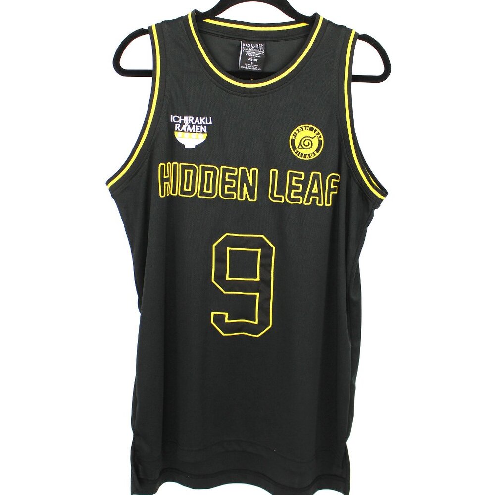 Naruto Uzumaki Basketball Jersey Tank Embroidered Small Box Lunch Exclusive